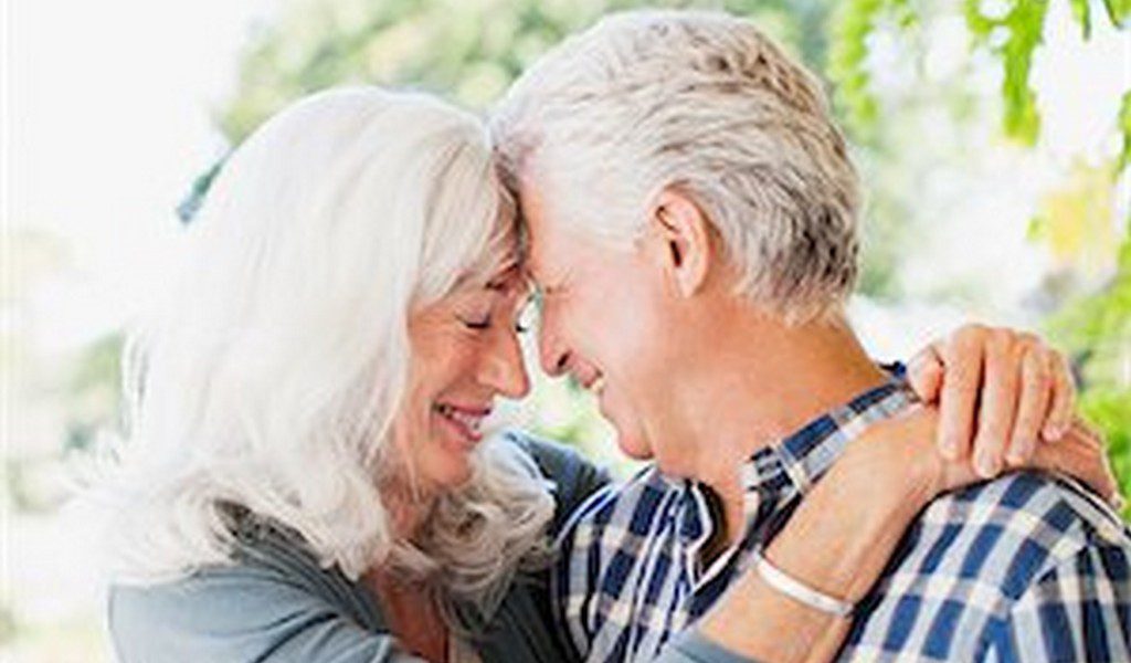 Senior couple now eligible for Medicare.