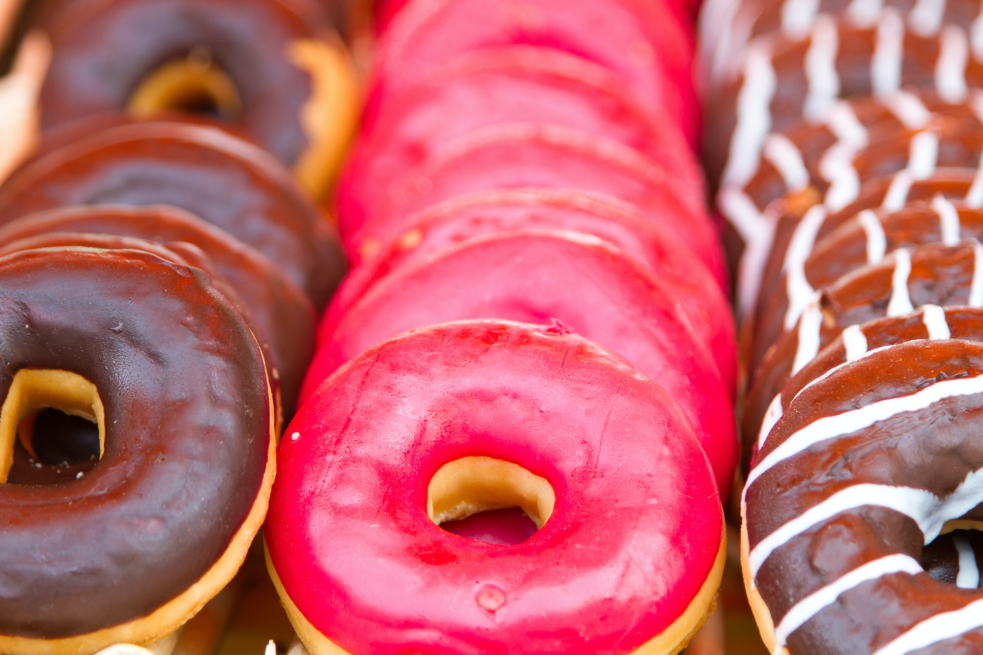 Fresh baked donuts explaining the Medicare Donut Hole