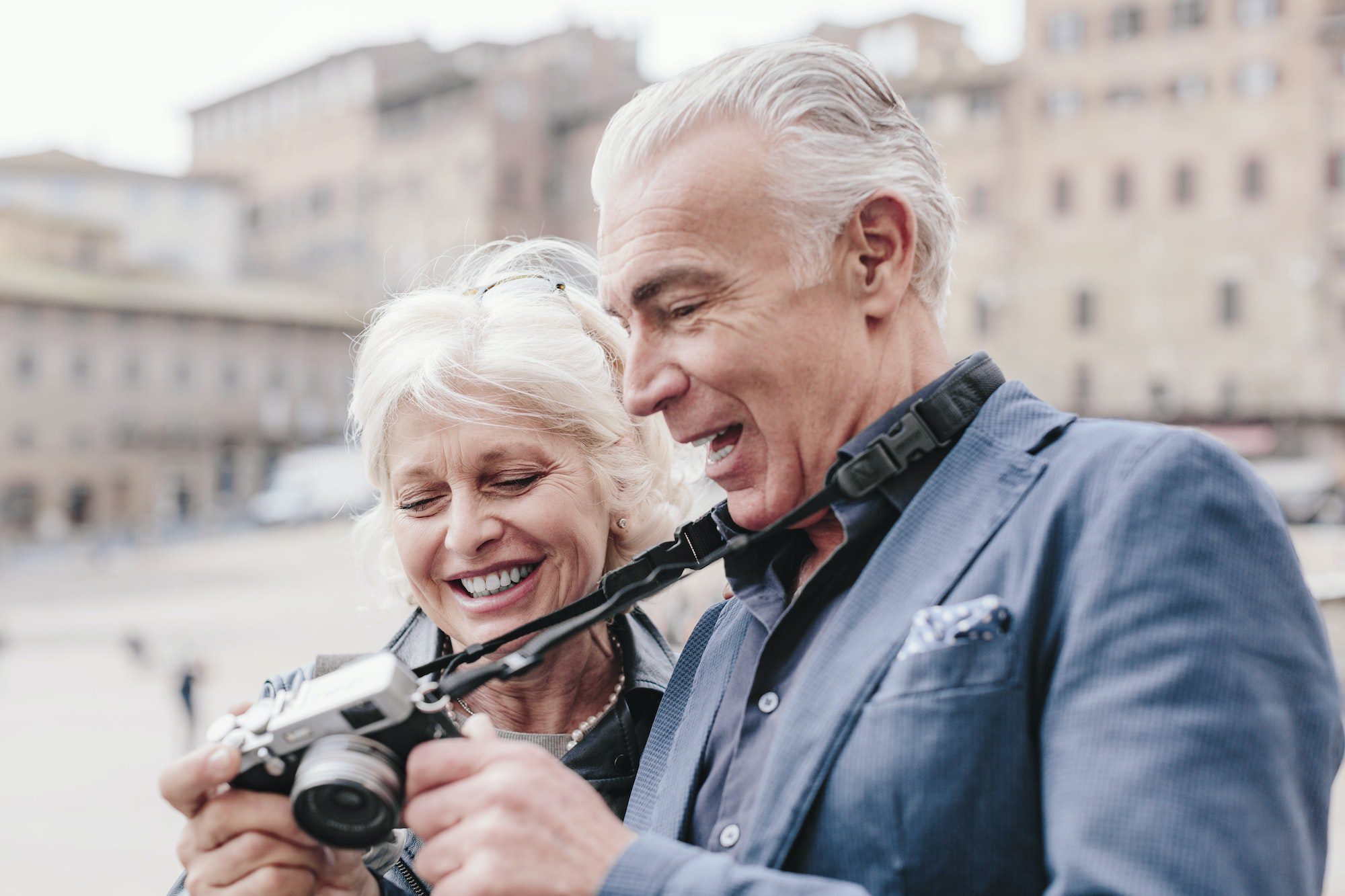 Senior couple happy with Medicare Advantage PPO Plan
